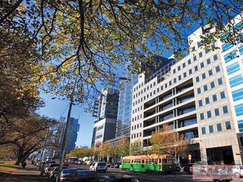 La Trobe大街485号的双塔办公室售卖价最高，约为1.5亿。