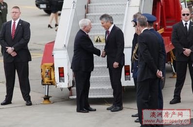 美国防部长盖茨抵墨尔本（澳联社） 
