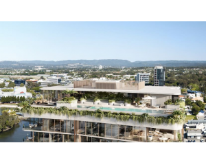 随着建设的继续，Chevron Island 公寓开发项目 Orama 已售出 80%