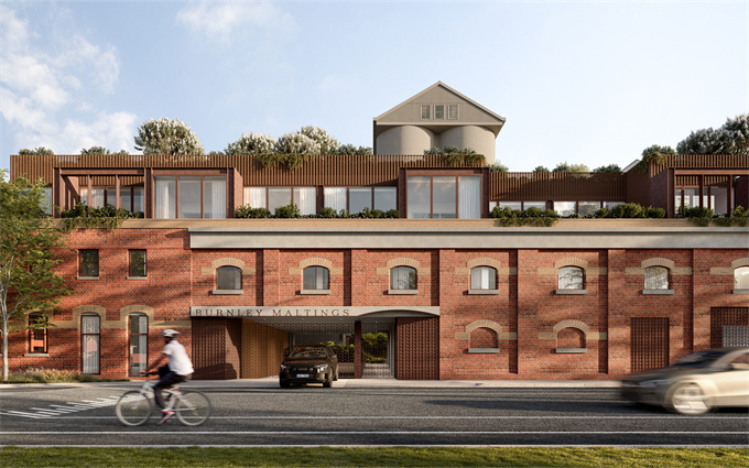 墨尔本东区中心地带定制联排别墅Burnley Maltings