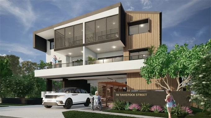  布里斯班现代开放式居住公寓Tavistock NDIS Apartments 
