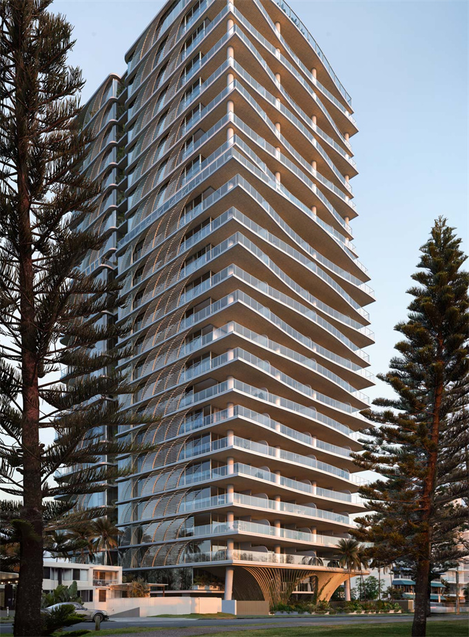  黄金海岸独家奢华海滨公寓Burly Residences 
