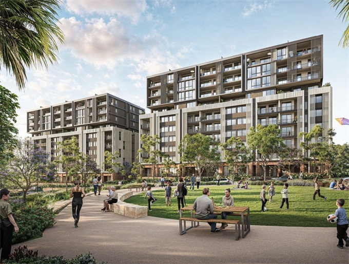  悉尼 Melrose Park 中心地带全新公寓Dawn 