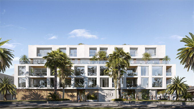 墨尔本独特奢华海滨公寓Pier 103 Residences
