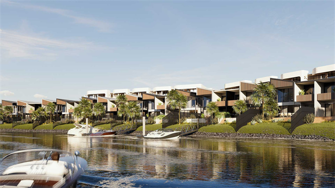  黄金海岸宁静豪华海滨别墅Lakeside Villas 