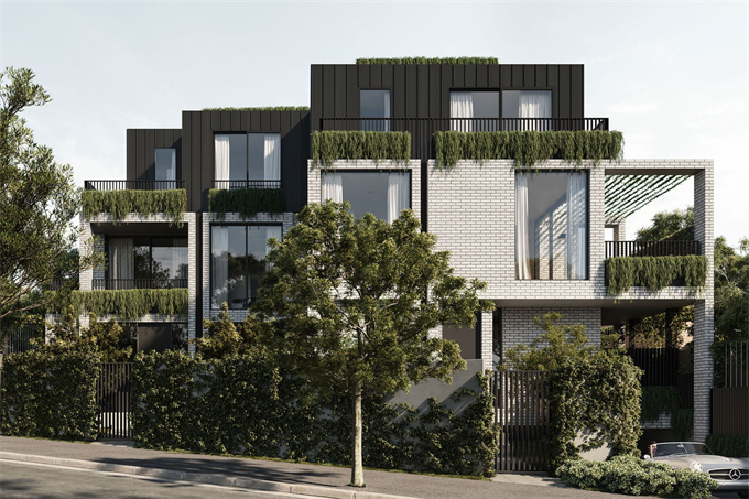  墨尔本Hawthorn West定制住宅联排别墅VETRO 