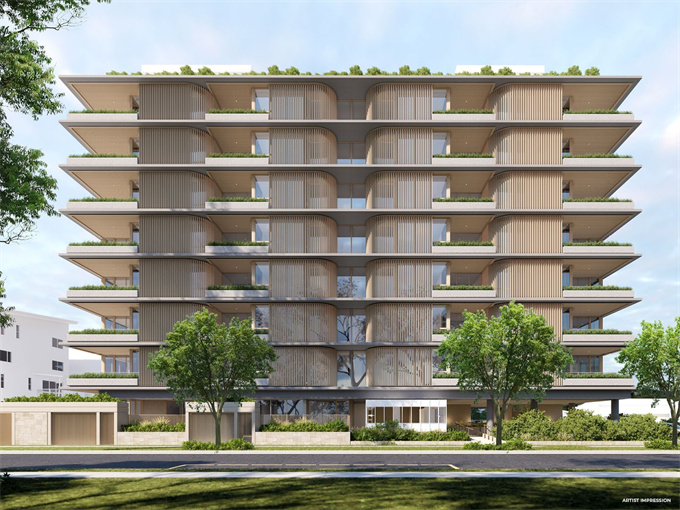  黄金海岸南港心脏地带豪华公寓The Waverley Residences 