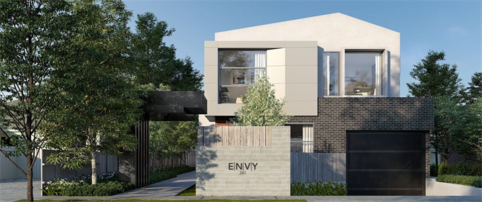 墨尔本三居室豪华联排别墅Envy241 