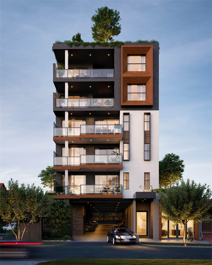  珀斯Como的精品系列住宅公 