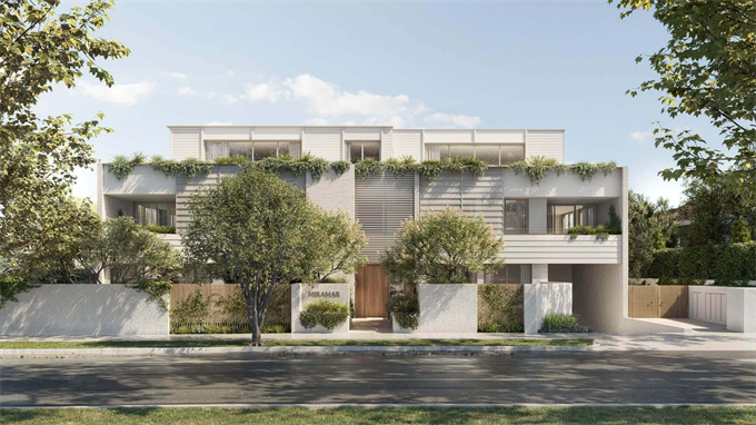 墨尔本Sandringham市中心豪华公寓Miramar 