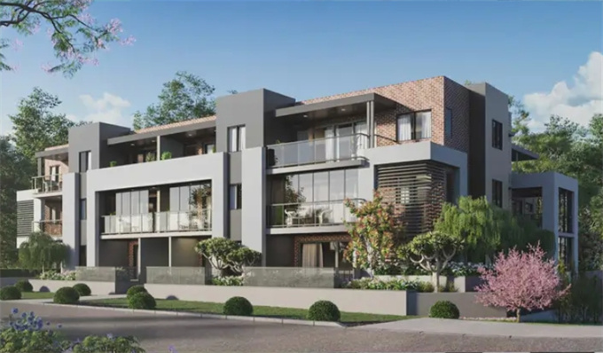  北珀斯独特两居室公寓Rosemount Apartments 
