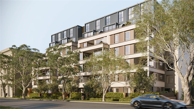  悉尼市中心生活住宅Stanton Place 