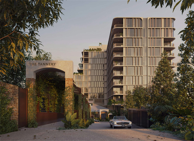  布里斯班西区中心豪华公寓The Tannery Residences 