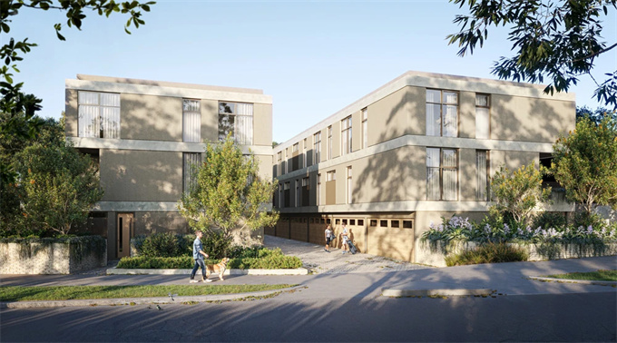  墨尔本优雅精致联排别墅WM Residences 